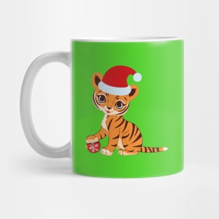 Christmas tiger Mug